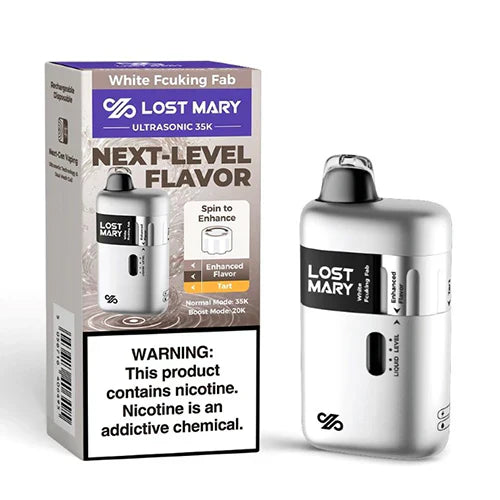 White FKN Fab Lost Mary Ultrasonic 35K