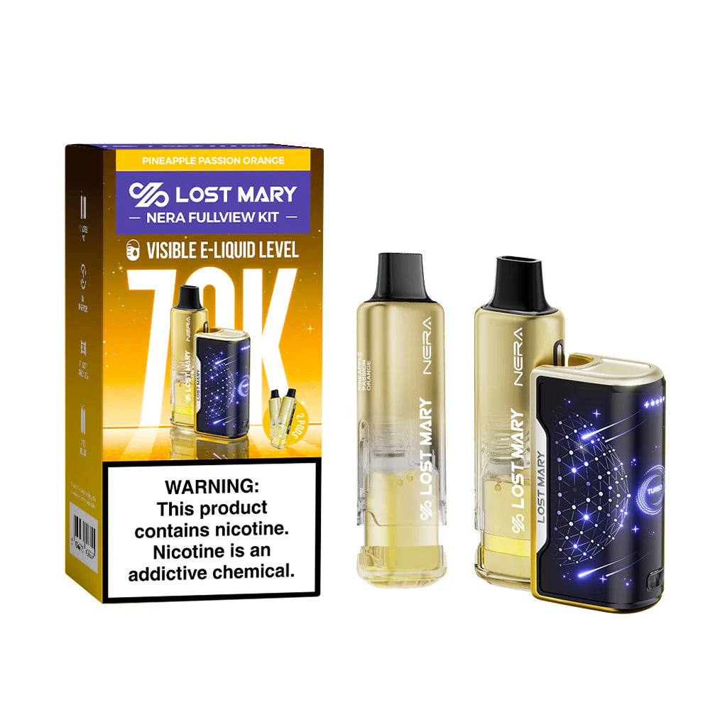 Lost Mary Nera 70K Pineapple passion orange