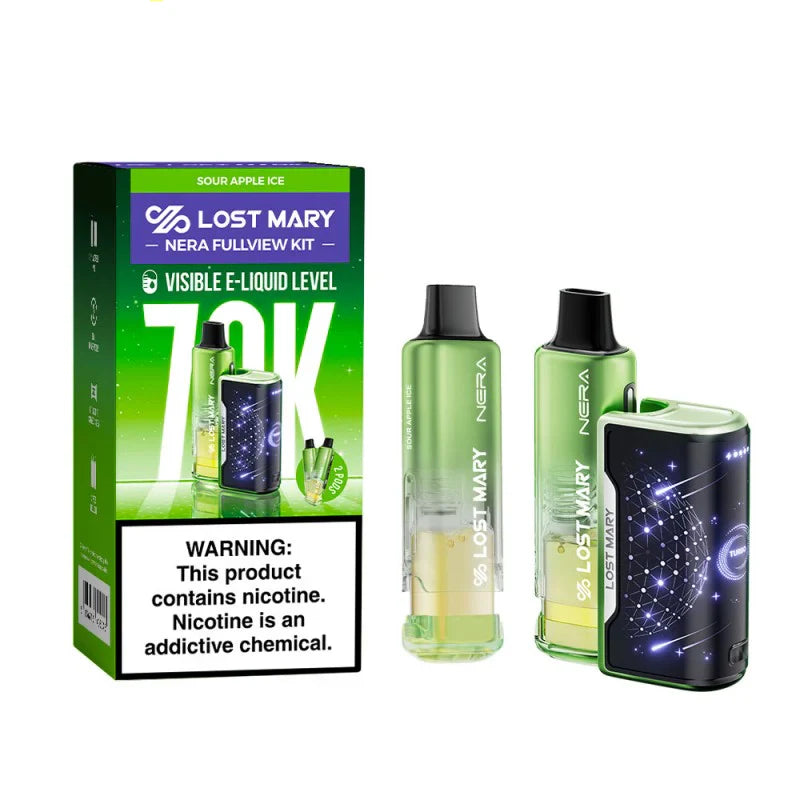 Lost Mary NERA 70K Sour apple ice