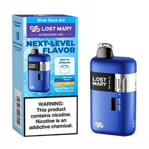 Blue Razz Ice Lost Mary Ultrasonic 35000
